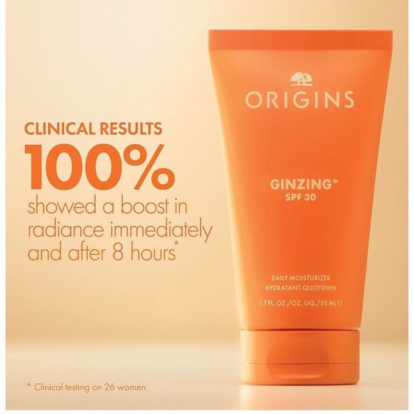 Origins GinZing SPF 30 Daily Moisturizer ☀️ 1.7 fl. oz Broad Spectrum SPF 30- NI - Picture 2 of 8